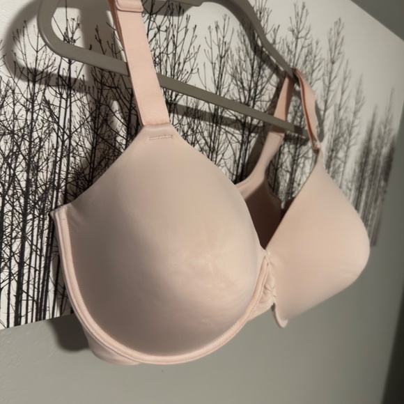 36 DD Vanity Fair  Full Figure Front Closure Bra, Back Smoothing Pink Style76384 - Picture 9 of 9